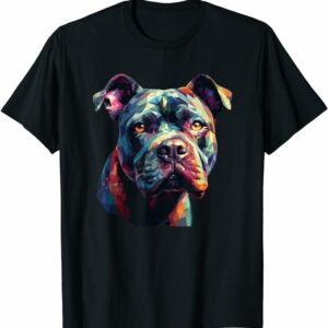 T Shirt American Bully Puppy Dog Pop Art T-Shirt