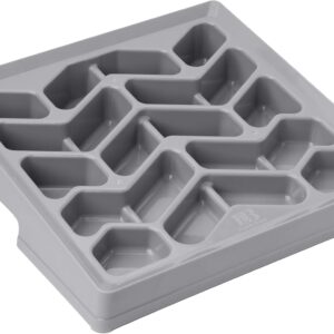 1_Leash Boss Slow Feeder Dog Bowl for Flat Face Breeds – Tilted Slow Feed Bowl for Dogs – Dog Bowl Slow Feeder for French Bulldogs, Pugs and Boston Terriers – Flat Face Dog Slow Feeder Bowl