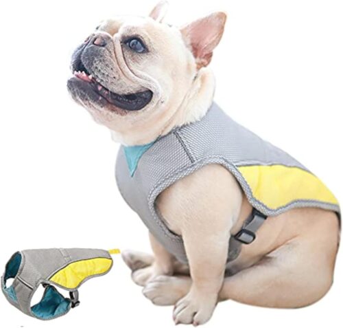 3_Cooling Harness Vest for Dogs French Bulldog Summer Cooling Vest