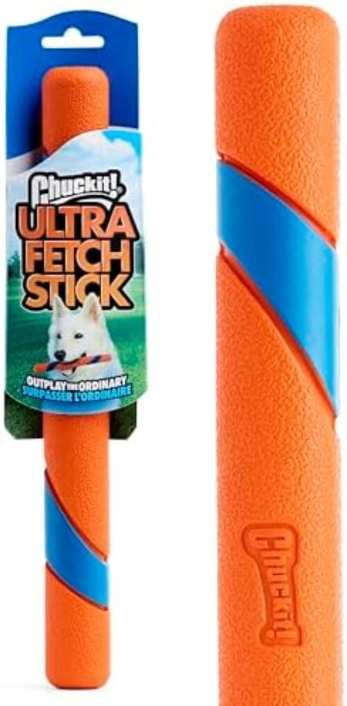 Chuckit! Interactive Dog Toy Ultra Fetch Stick – 12 Inch Outdoor Dog Toy for All Breed Sizes