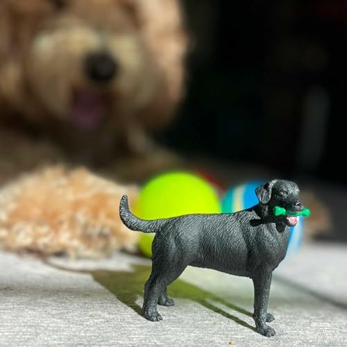 Safari Ltd. Black Labrador Retriever Figurine - Hand-Painted, Lifelike 3.75" Model Figure - Fun and Educational Toy for Boys, Girls & Kids Ages 3+ - Image 2