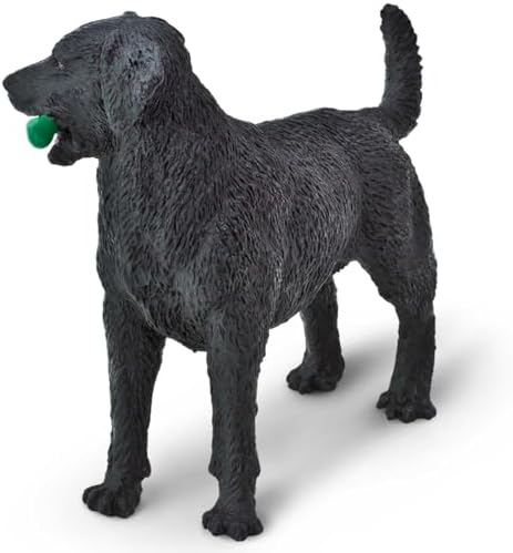 Safari Ltd. Black Labrador Retriever Figurine - Hand-Painted, Lifelike 3.75" Model Figure - Fun and Educational Toy for Boys, Girls & Kids Ages 3+ - Image 4
