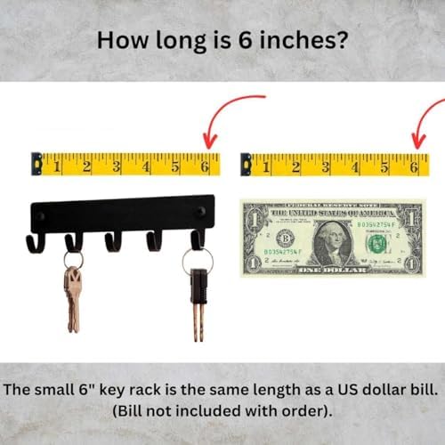 Labrador Retriever Key Holder for Wall - Small 6 inch Wide with 5 Hooks - Made in USA - Image 5