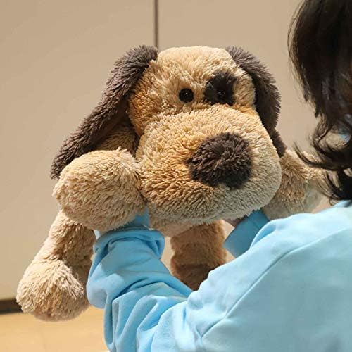 Floppy Stuffed Dog Puppy Plush Toy, Huggable Beagle Labrador Retriever Stuffed Animal Dogs for Kids Girls Boys Baby Birthday Gift, 20 inch, Brown - Image 4