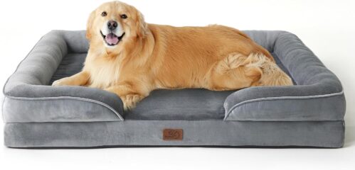 3_Bedsure XL Plus Orthopedic Dog Bed for Extra Large Dogs – Washable XLarge Dog Cat Bed Waterproof, Comfort Dogs Couch Sofa with Washable Removable Cover, Pet Bed with Nonskid Bottom