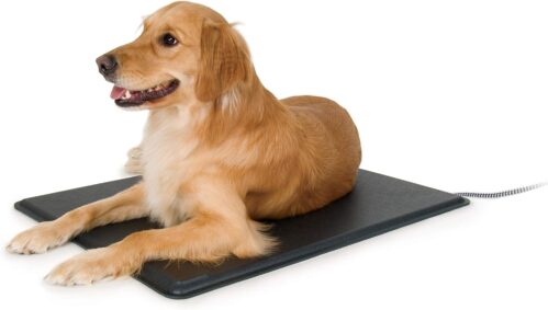 K&H Heating Pad, Lectro-Kennel Outdoor Heated Dog Pad, Safety Listed, 80W