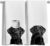 Funny Black Labrador Retriever Hand Towels for Bathroom Decor Set of 2, Black Lab Gifts,Dog Mom Gifts, Dog Bathroom Decor, Funny Kitchen Towels, 16×24 Inches