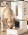 4_Automatic Dog Feeder Large Breed with Camera – 12L/50 Cups 5G WiFi App Control Dog Food Dispenser, Easy Setup, HD 1080P Video with Night Vision by Yakry