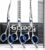 4_GLADOG Professional 5 in 1 Dog Grooming Scissors Set with Safety Round Tips, Sharp and Heavy-duty Pet Grooming Shears