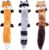 1_ZippyPaws Skinny Peltz – No Stuffing Dog Toy Pack to Keep Them Busy, for Medium and Large Dogs, Squeaky Pet Toys, Unstuffed Chew Toys, Soft Plush Variety Pack, Fox, Raccoon, and Squirrel – 18″