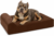 2_Barker Beds Large Orthopedic Dog Bed – 7″ Pillow Top with Headrest – 50-70 lbs – Memory Foam for Joint Pain & Arthritis – Vet Recommended, Washable Cover – Made in USA