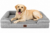 3_EHEYCIGA Orthopedic XL Dog Beds, Waterproof Memory Foam Dog Bed for Extra Large Dogs, Non-Slip Bottom and Egg-Crate Foam Big Pet Couch Bed with Washable Removable Cover